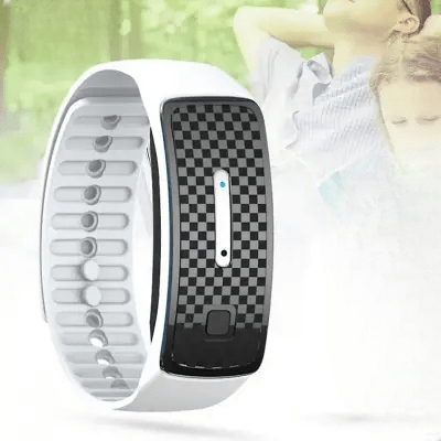 Bracelet Anti Moustique - MosquitoWatchBracelet™ - Blanc - STOP RONGEURS et INSECTES
