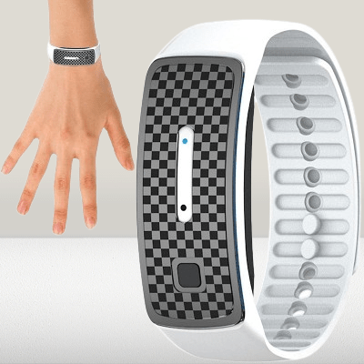 Bracelet Anti Moustique - MosquitoWatchBracelet™ - Blanc - STOP RONGEURS et INSECTES