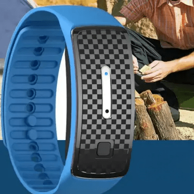 Bracelet Anti Moustique - MosquitoWatchBracelet™ - Bleu - STOP RONGEURS et INSECTES