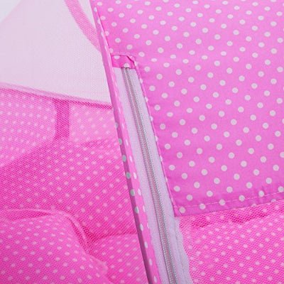 Moustiquaire - MosquiBaby™ - Pois Rose - STOP RONGEURS et INSECTES